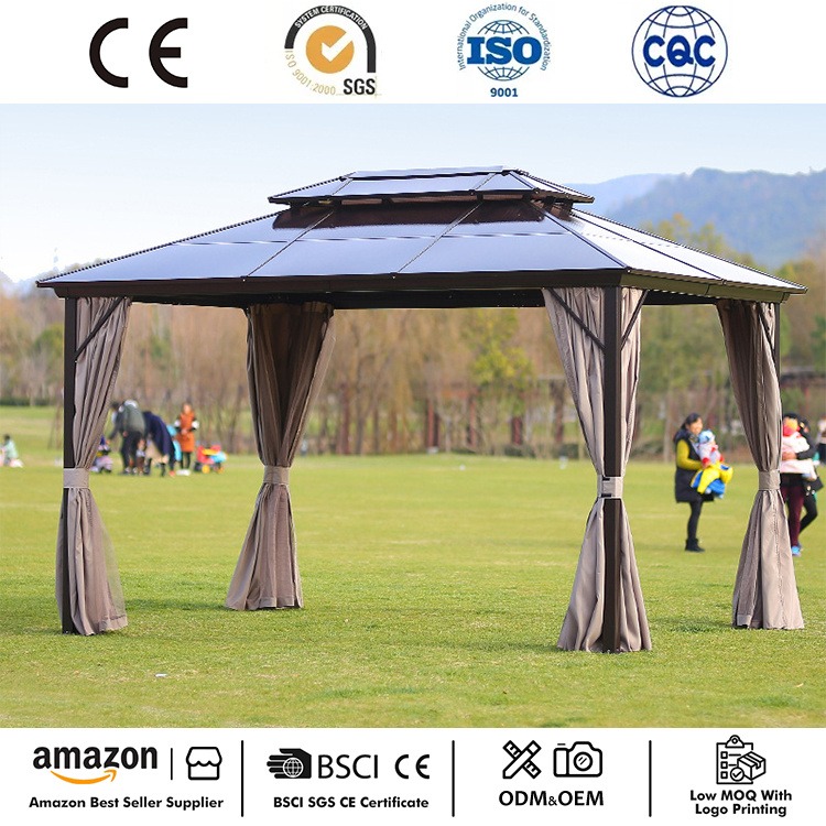 Hardtop Patio Gazebo ашық шатыры